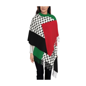 Châle long pour femme palestine